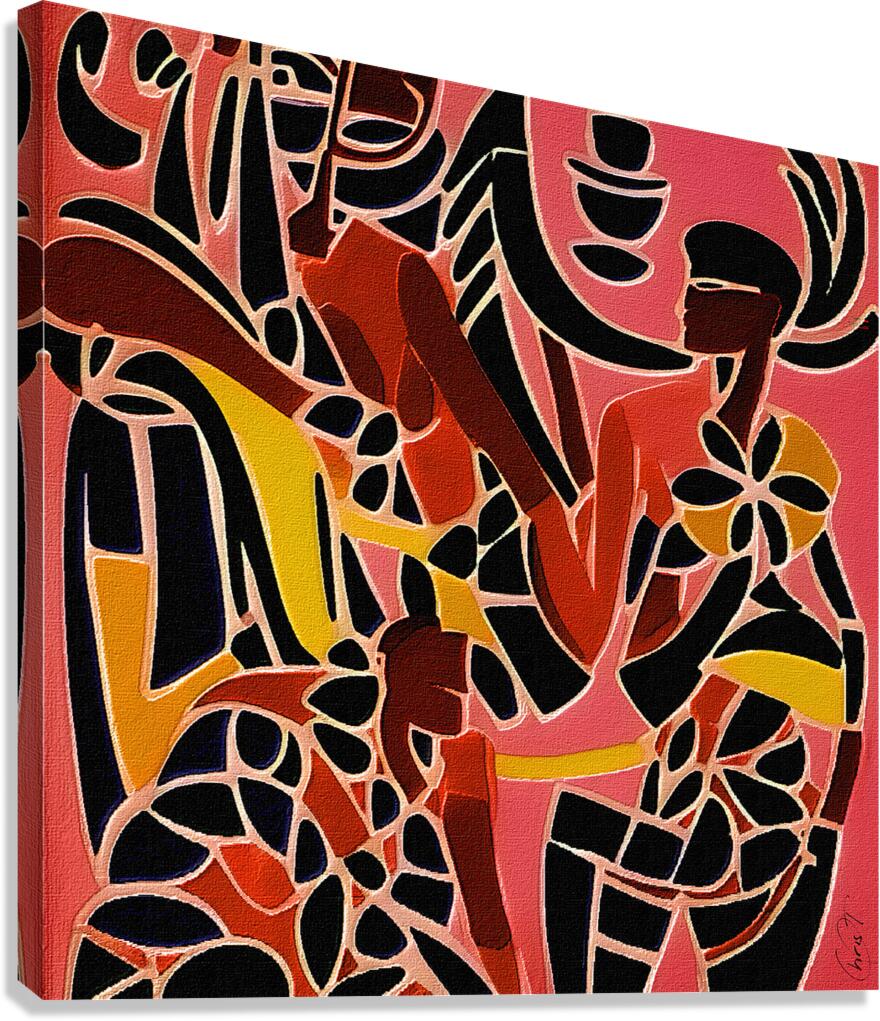 Come With - signed  Canvas Print