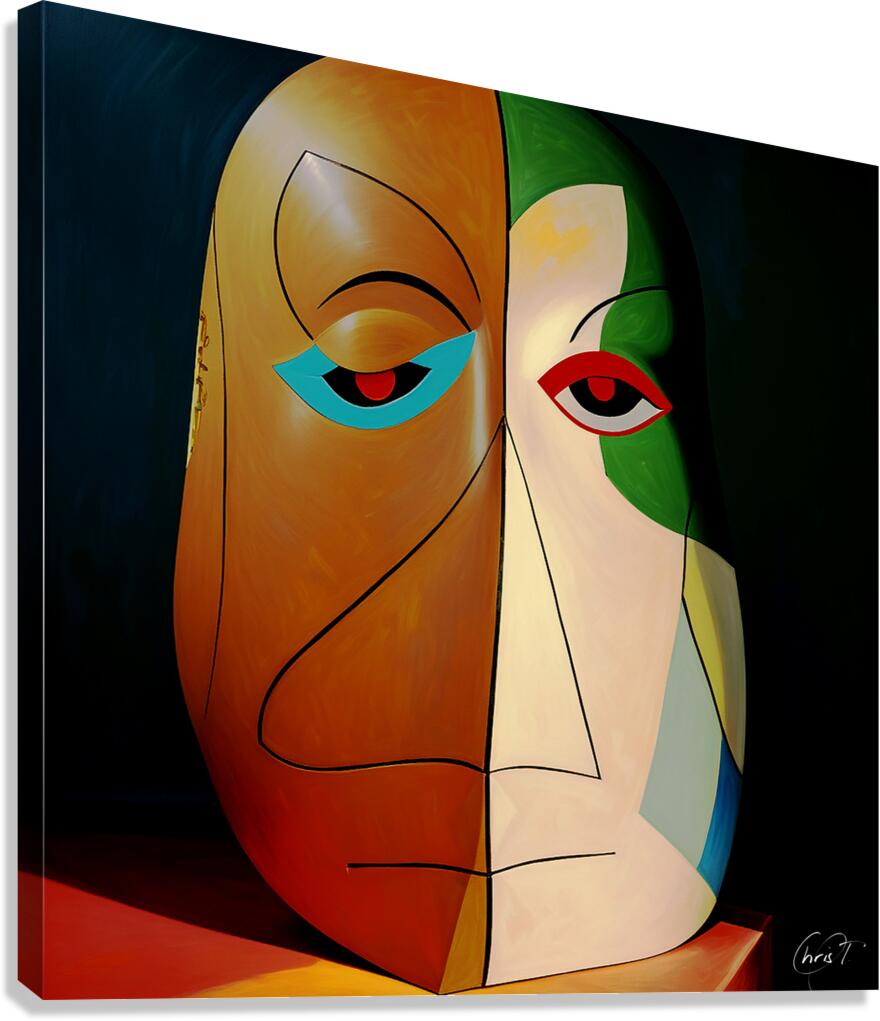 Duality Signed  Canvas Print