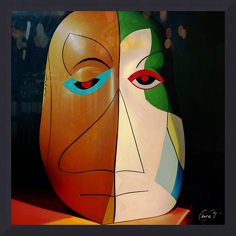Duality Signed  Framed Print Print